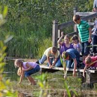 Spielplatz am Infozentrum Isarmündung
