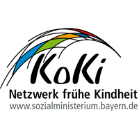 Logo - KoKi - Netzwerk frühe Kindheit (quadr.)