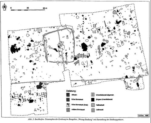 Gesamtplan Ausgrabungen