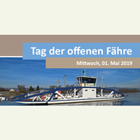 Tag der offenen Fähre