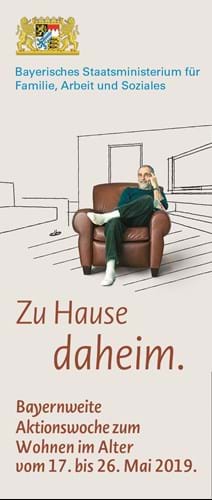 Banner - Aktionswoche "Zu Hause daheim".