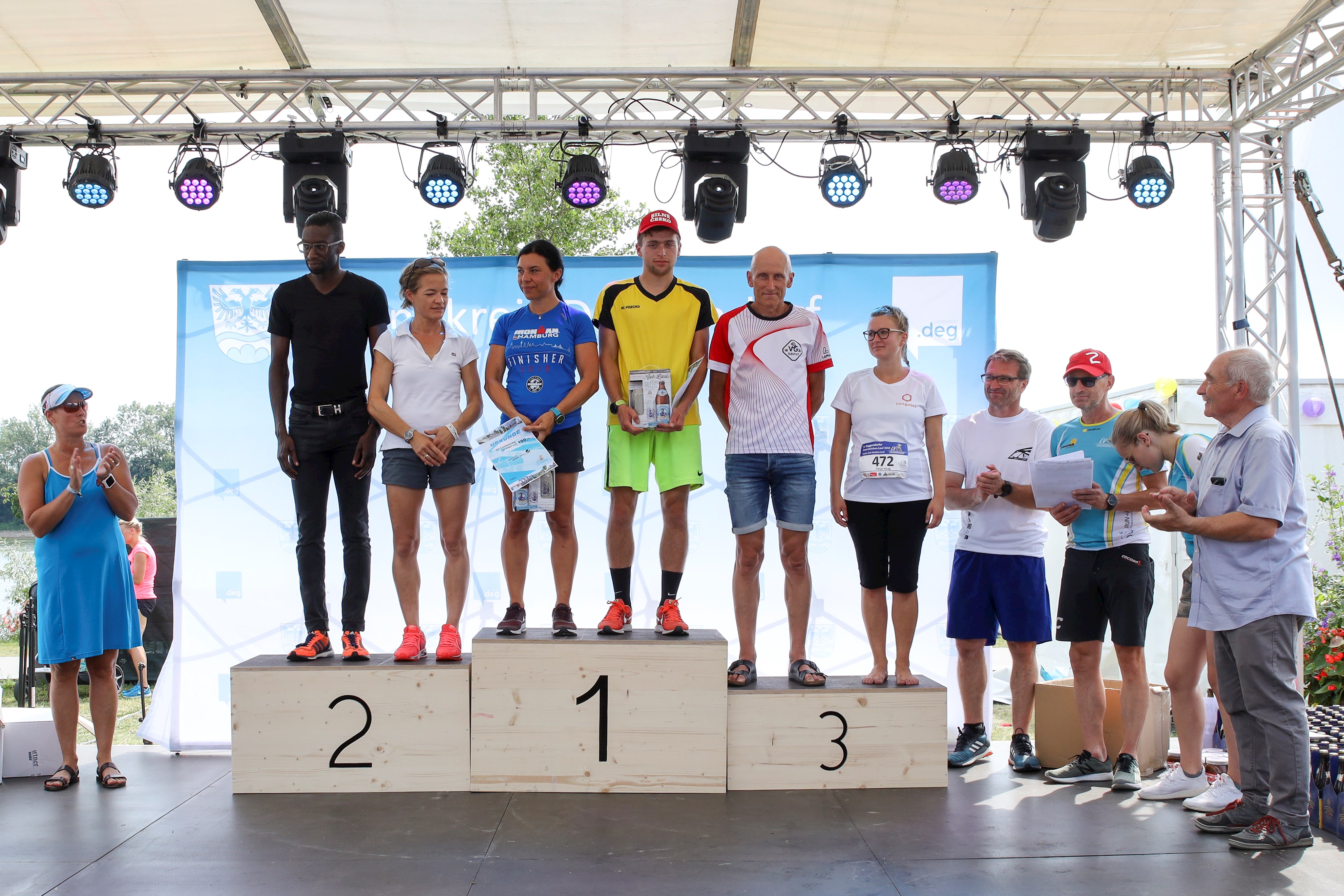 Bilder von der Siegerehrung