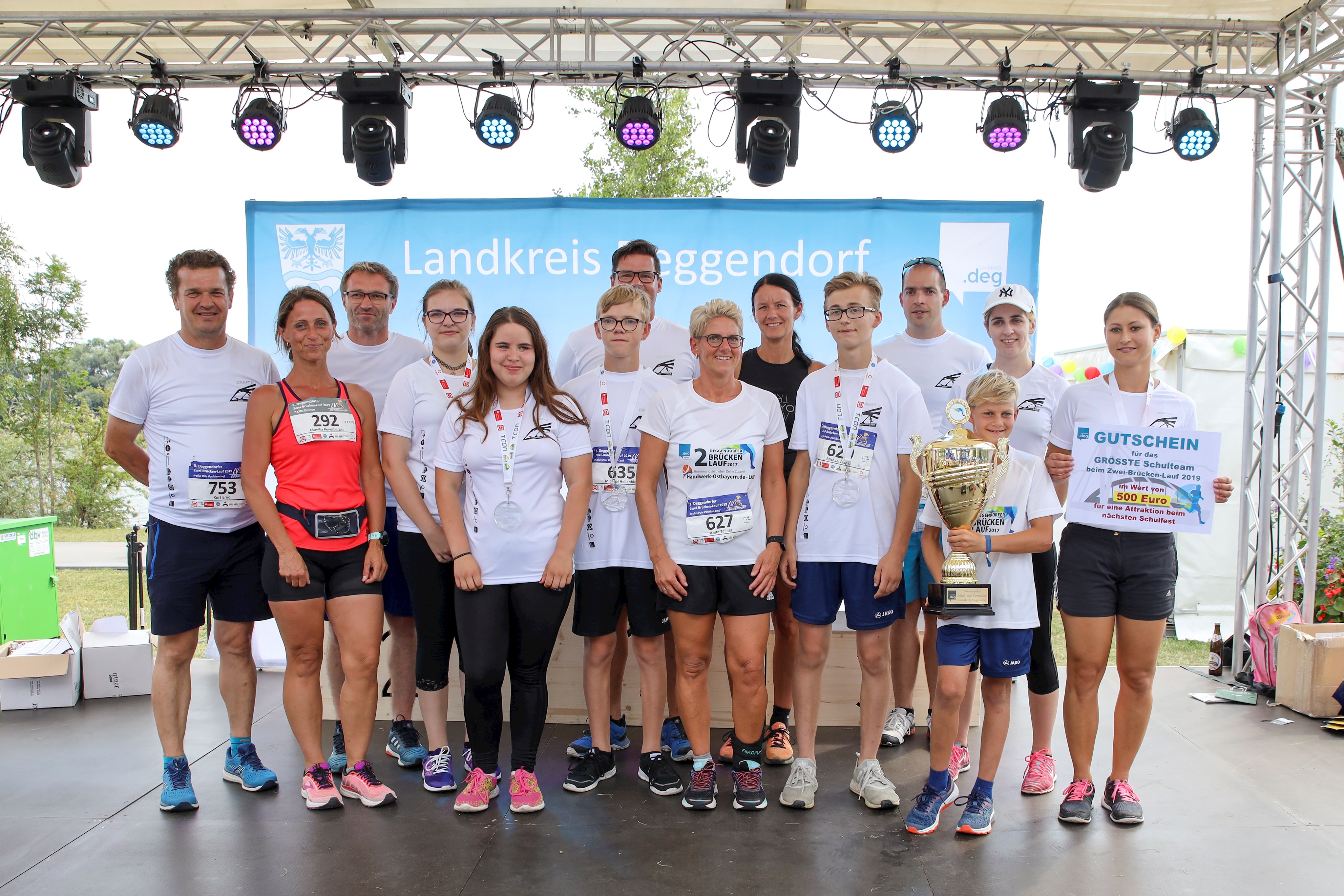 Bilder von der Siegerehrung