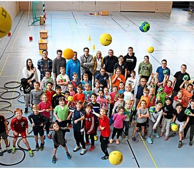 Handball statt Schule