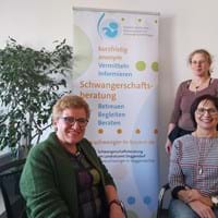 Monika Hölzl, Marlies Falk und Angelika Pagany