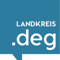 Logo - Landkreis .deg Sonderform Kleinstdruck