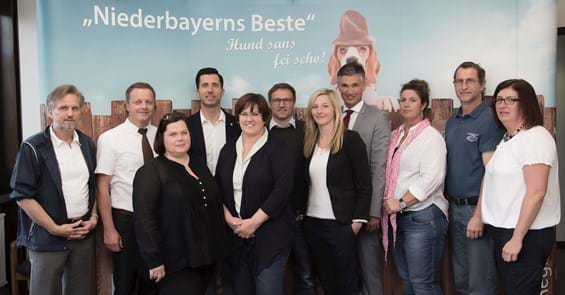 Das Team des Regionalmanagement Deggendorf (es fehlt: Anna-Maria Furchert)