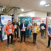 v.l. Robert Bauer, Robert Schwankl, Michael Reitberger, Thomas Straßer, Isabell Obermayer, Christa Katzdobler, Dominic Maul, Rainer Unrecht