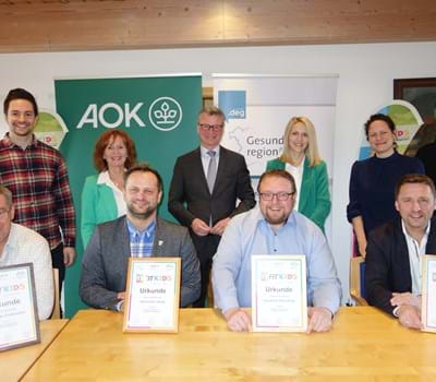 Fit Kids-Urkunde für VG Lalling