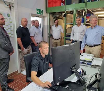 Das zweite Treffen: im Autohaus Griesbeck