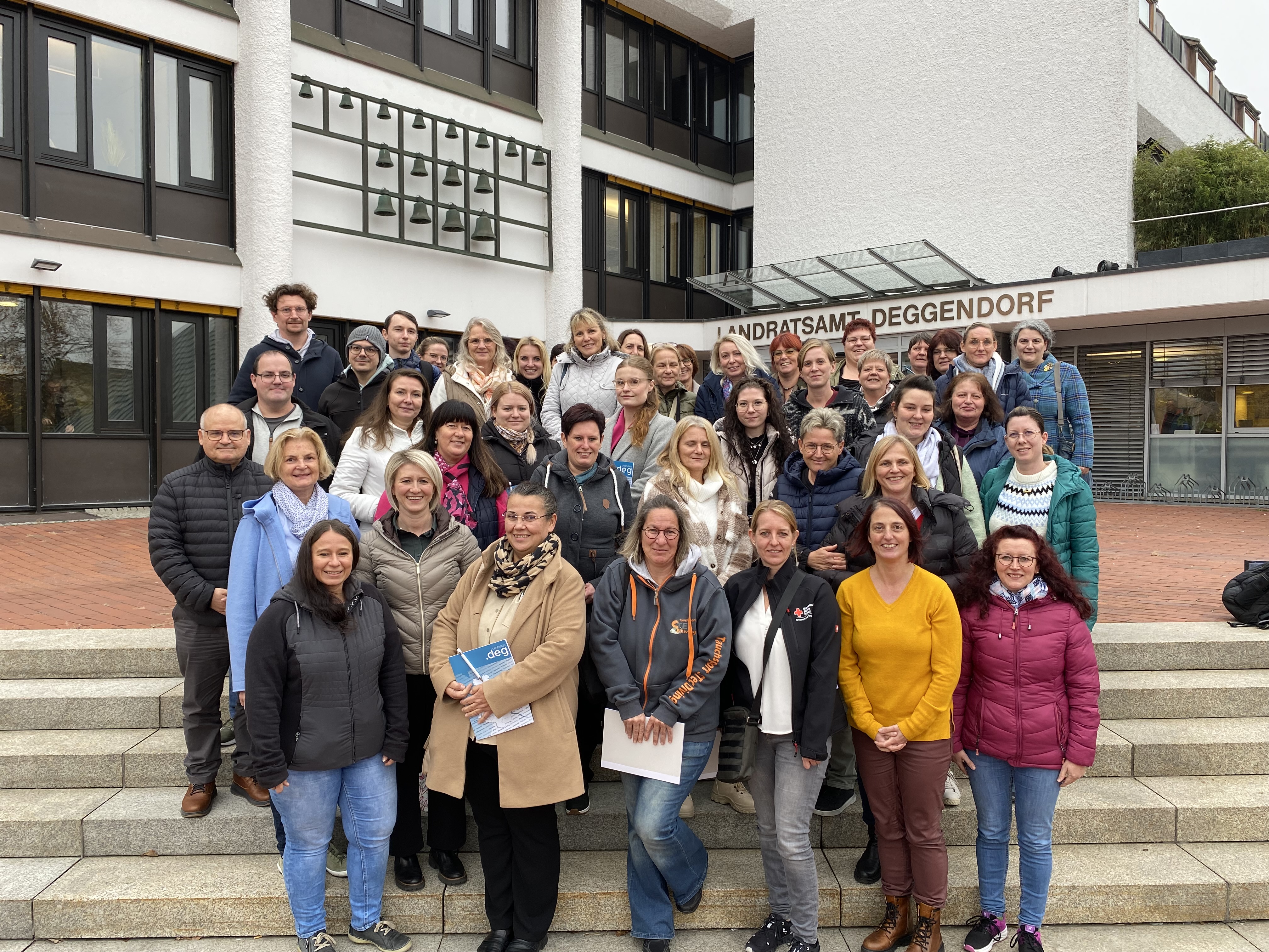 Gruppenfoto Praxisanleitertreffen - Quelle Landratsamt Deggendorf