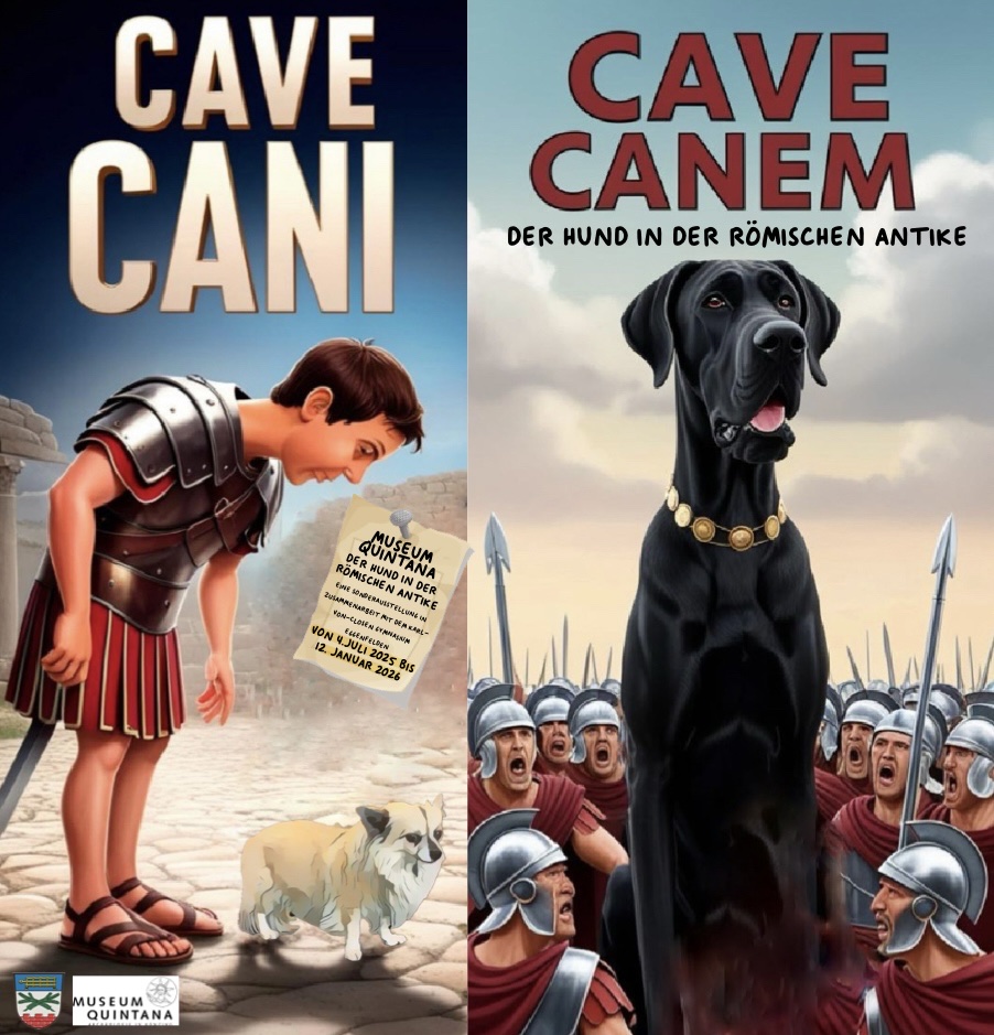 Sonderausstellung Hunde im alten Rom