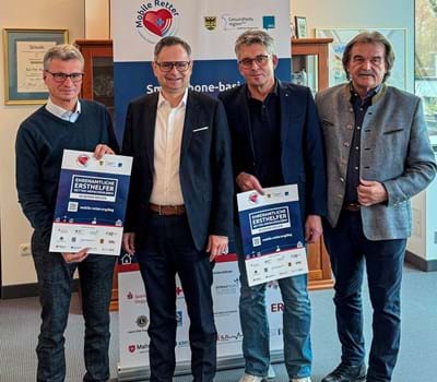 Starke Unterstützung für das Mobile Retter System im Landkreis Deggendorf